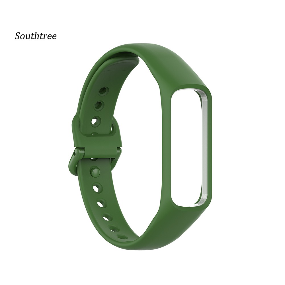 Dây Đeo Thay Thế Chất Liệu Silicon Thiết Kế Nhiều Lỗ Thời Trang Cho Samsung Galaxy Fit-E R375