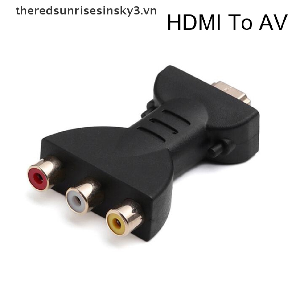 Dây Cáp Chuyển Đổi 1080p HDMI Sang VGA HDMI Sang AV Video