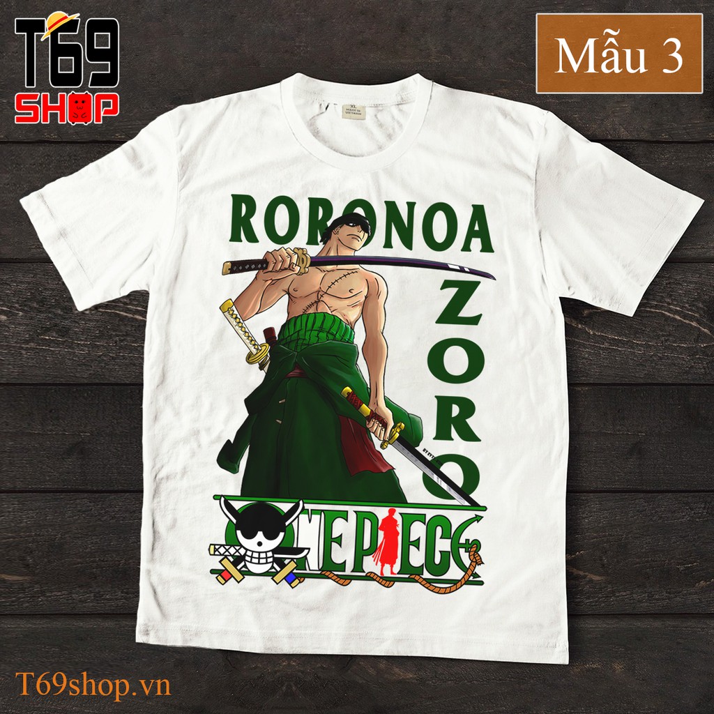 Áo thun anime One Piece - Nhóm 2 (Có nhiều mẫu)