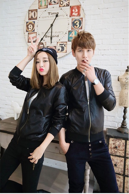 Áo khoác da nam ráp viền vai cực đẹp | BigBuy360 - bigbuy360.vn