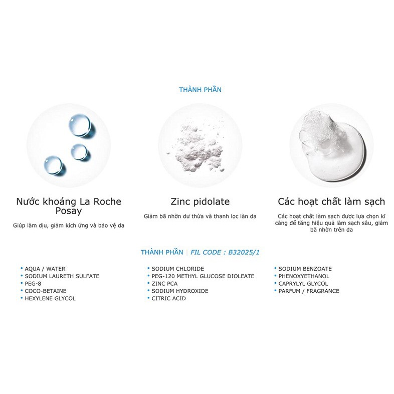 Sữa Rửa Mặt La Roche Posay Effaclar Purifying Foaming Gel For Oily Sensitive Skin | BigBuy360 - bigbuy360.vn