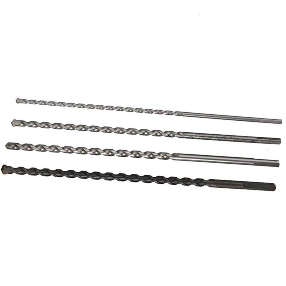 Mũi Khoan Bê Tông Hình Tam Giác Bằng Hợp Kim 300mm Đường Kính 6/8/10/12mm Màu Sắc