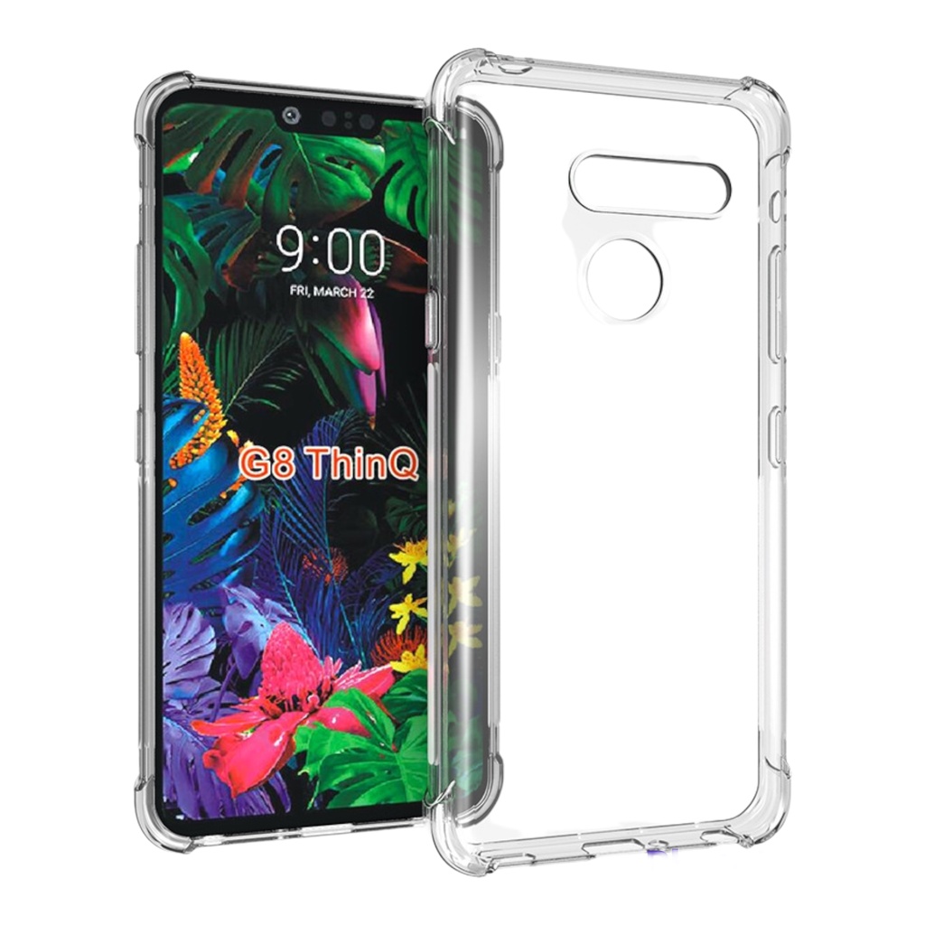Ốp lưng LG G8 bản 2 camera silicon dẻo trong lồi 4 góc chống sốc ôm khít máy