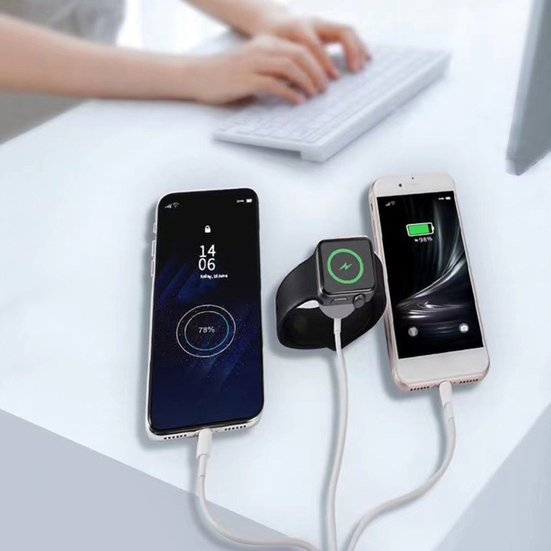 Dây Cáp Sạc USB Đa Năng 3 Trong 1 Cho Điện Thoại Thông Minh / IOS