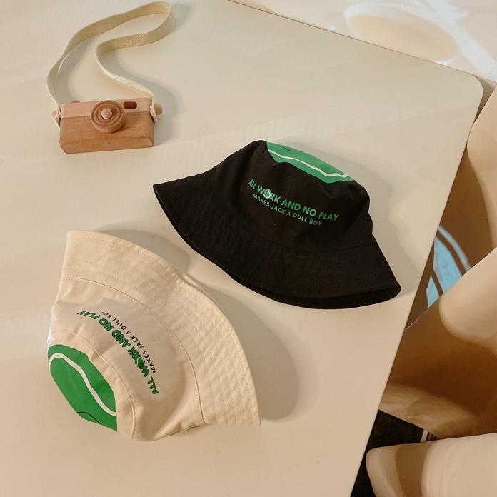 Nón Tai Bèo In Chữ Dễ Thương Cho Bé