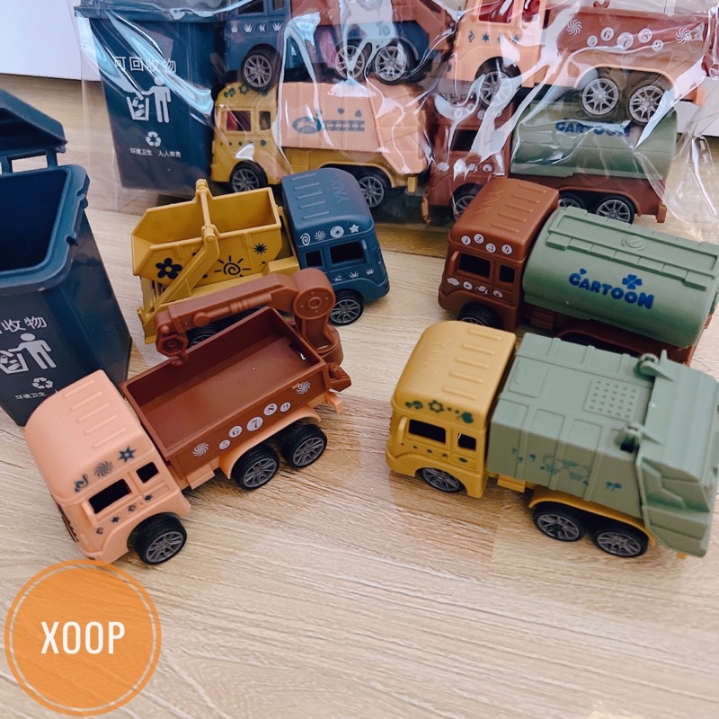 Sale !!! Đồ chơi xoop ! Túi xe dọn rác 6 chi tiết cho bé  shop phúc yến