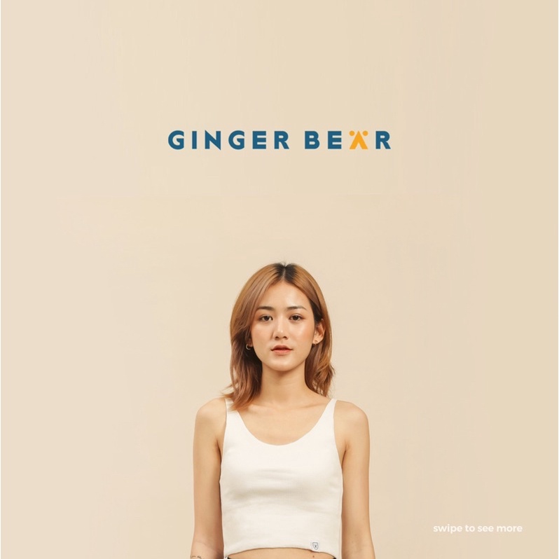 GingerBear - Áo Croptop - Mascarpon Rib Tank
