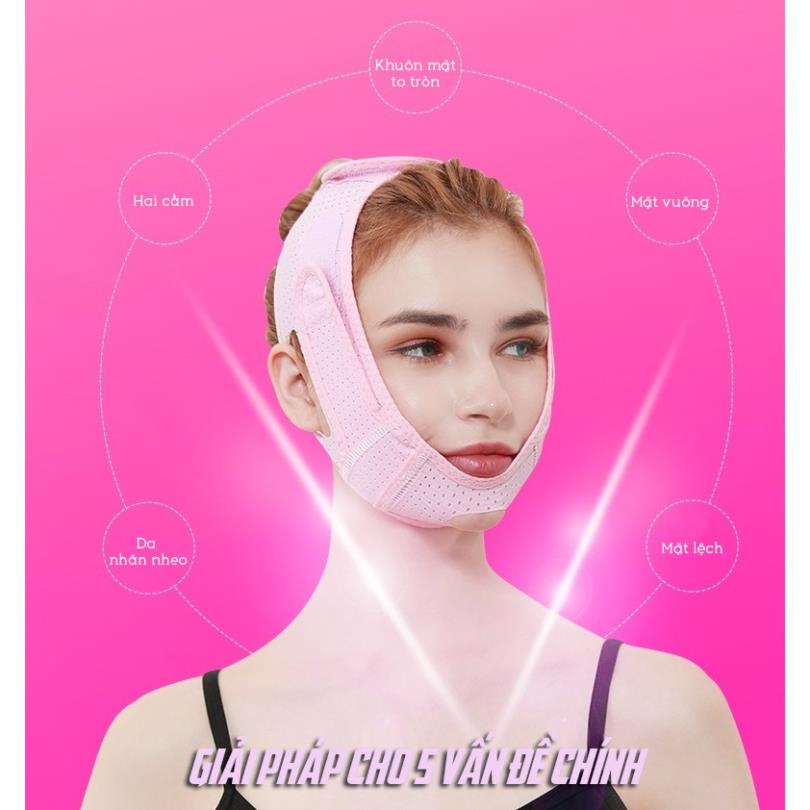 Đai Điều Chỉnh Nâng Cơ Thon Gọn Mặt V-line Mask Cao Cấp Hangnoidiagiare88