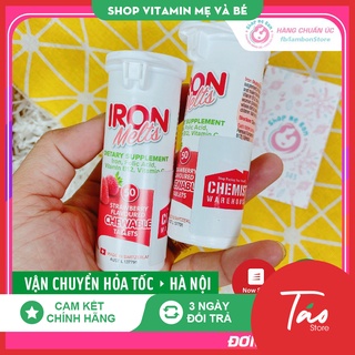Viên sắt ngậm bổ máu iron melts 50 viên - xuất xứ úc úc