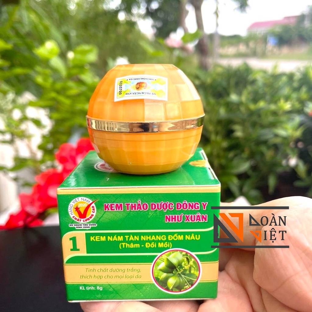 Kem face THẢO DƯỢC ĐÔNG Y NHƯ XUÂN- mụn, nám tàn nhang, đốm nâu, trắng da chống nắng - Hiệu quả nhanh, an toàn.