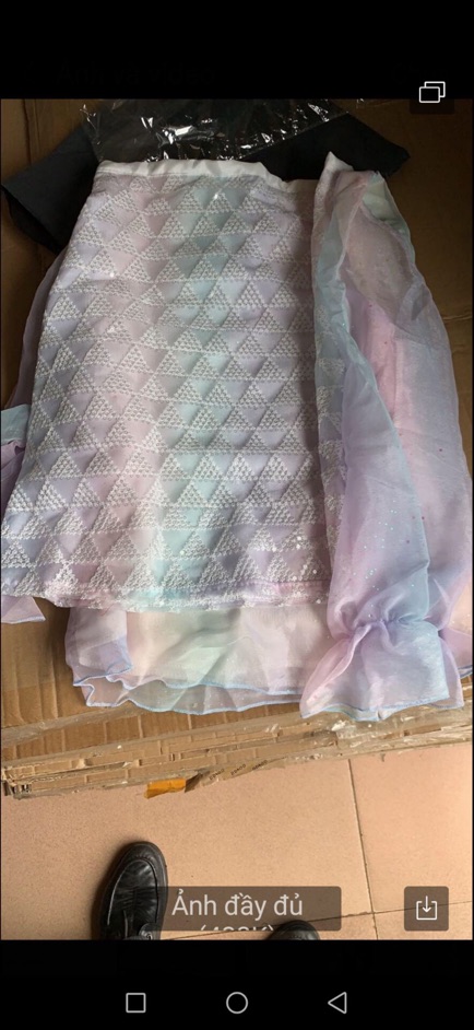 [Sẵn Hàng]♥️Set Áo Cầu Vồng+Chân Váy Bling Ulzzang(ảnh thật)Size S->XL | BigBuy360 - bigbuy360.vn