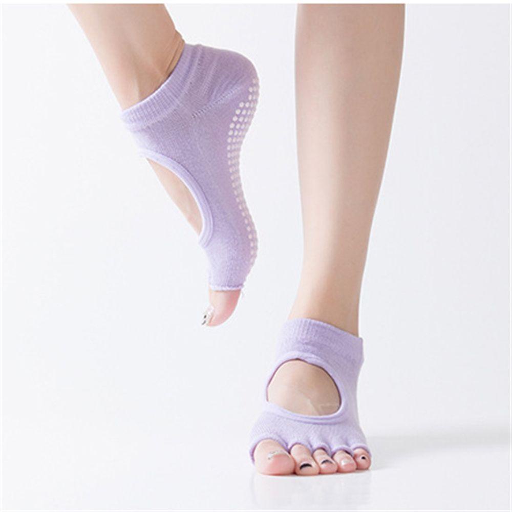 Vớ Tập Yoga / Nhảy / Pilate Chống Trượt Nhiều Màu Sắc Cho Nữ