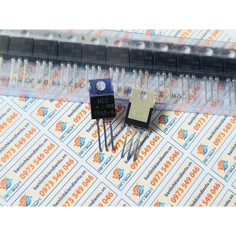 [Combo 3 chiếc] D560 2SD560 D560-Y Transistor NPN 150V/5A TO-220