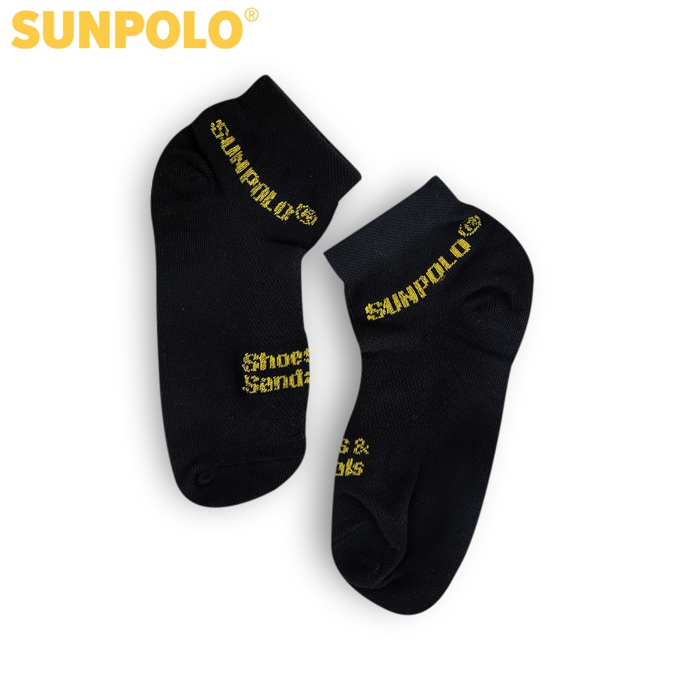 [Quà tặng] Vớ nam cổ ngắn cotton SUNPOLO - SUV01M Màu ngẫu nhiên
