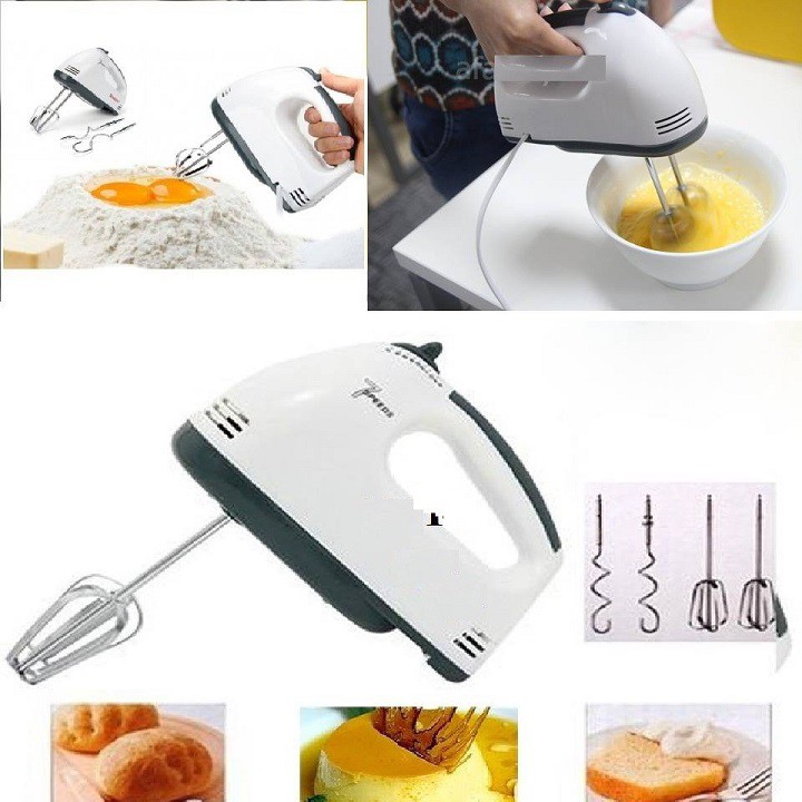 Máy Đánh Trứng Cầm Tay 7 Tốc Độ GD002
