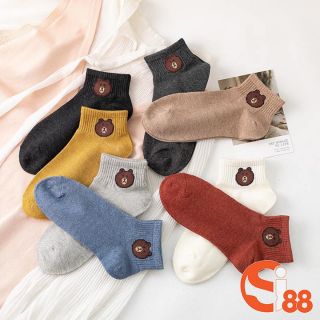 Tất gấu broun dễ thương