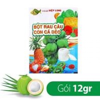 combo 5 gói Bột Rau Câu con cá dẻo 10g