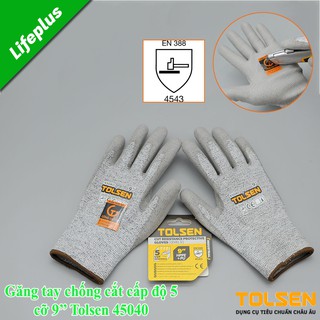 Bao tay vải chống cắt Tolsen 45040
