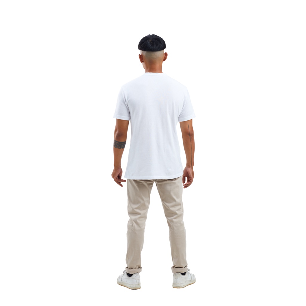 Áo thun Nam Freddo phông trơn cổ tròn form rộng vải cá mập dệt tổ ong thoáng mát dày dặn 2 màu | BigBuy360 - bigbuy360.vn