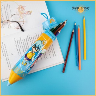 Hộp viết sắc màu Học Viện Alpha | Cyan Hope