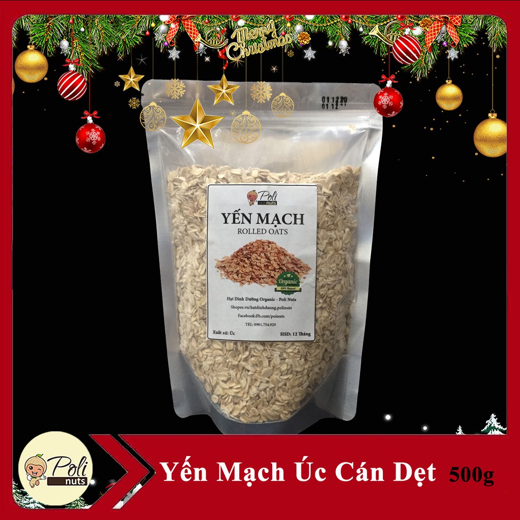 Yến Mạch Úc Cán Mỏng Tươi Nguyên Chất (Hỗ Trợ Giảm Cân, Tốt Cho Mẹ Bầu, Trẻ Nhỏ, Gymer) Giá Tốt 200g-500g | BigBuy360 - bigbuy360.vn
