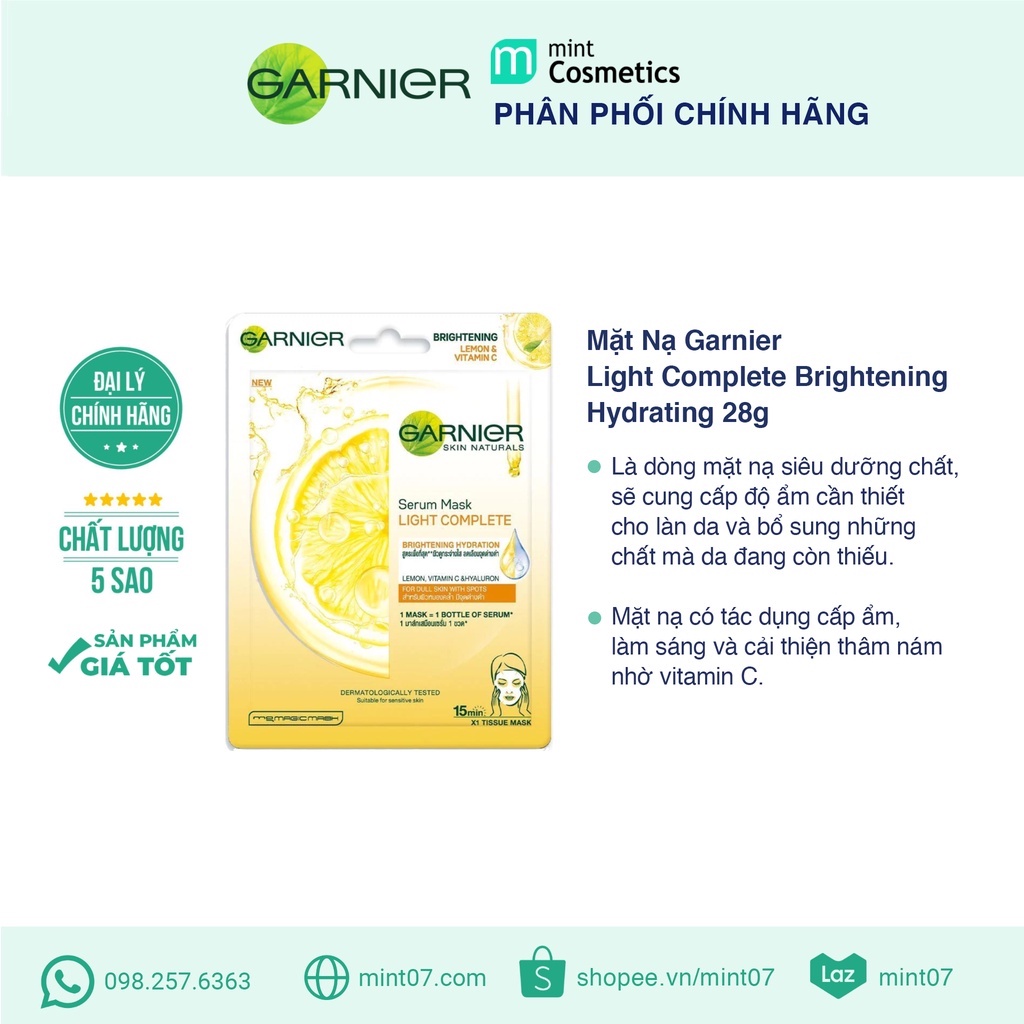 Mặt Nạ Garnier