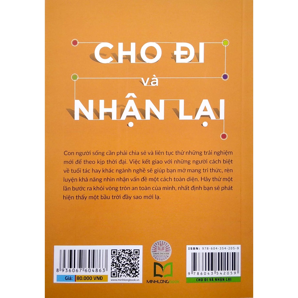 Sách Cho Đi Và Nhận Lại - Nghệ Thuật Xây Dựng Mối Quan Hệ Công Sở