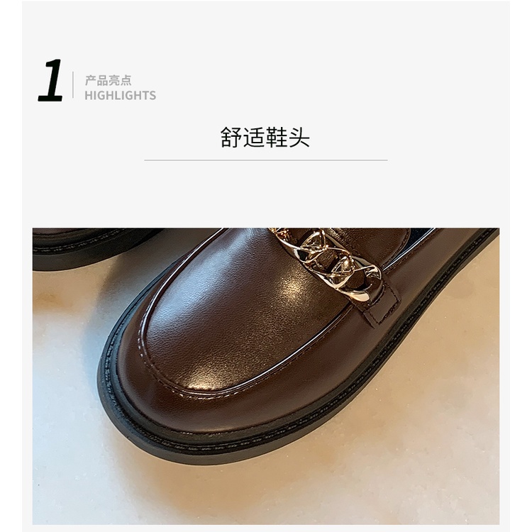 Small Leather Shoes Female 2021 Spring And Autumn New British College