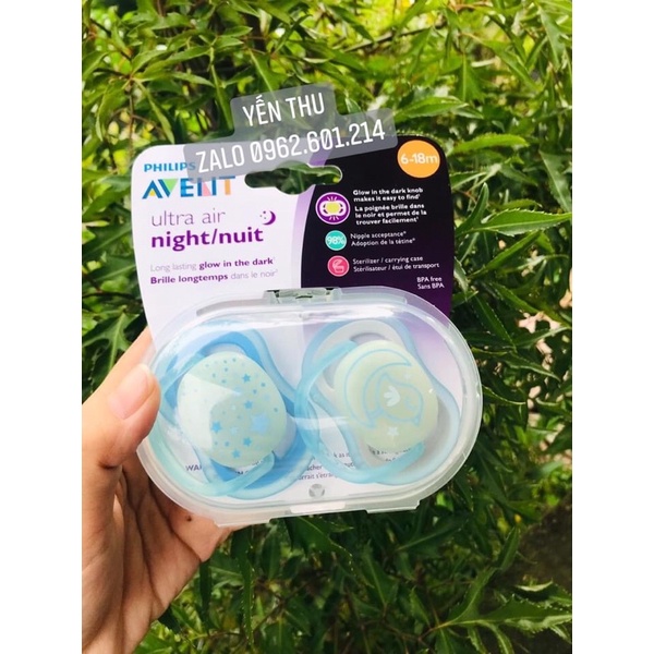 CHÍNH HÃNG 100%⚡️Ti giả chỉnh nha chống vâu Avent Ultra Air/Ultra Soft cho bé