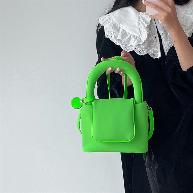 Túi Đeo Vai Màu Trơn Thiết Kế Đơn Giản Thời Trang Cho Nữ Mã 2022