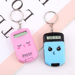 Máy tính mini bỏ túi bằng nhựa có 8 nút bấm tiện lợi