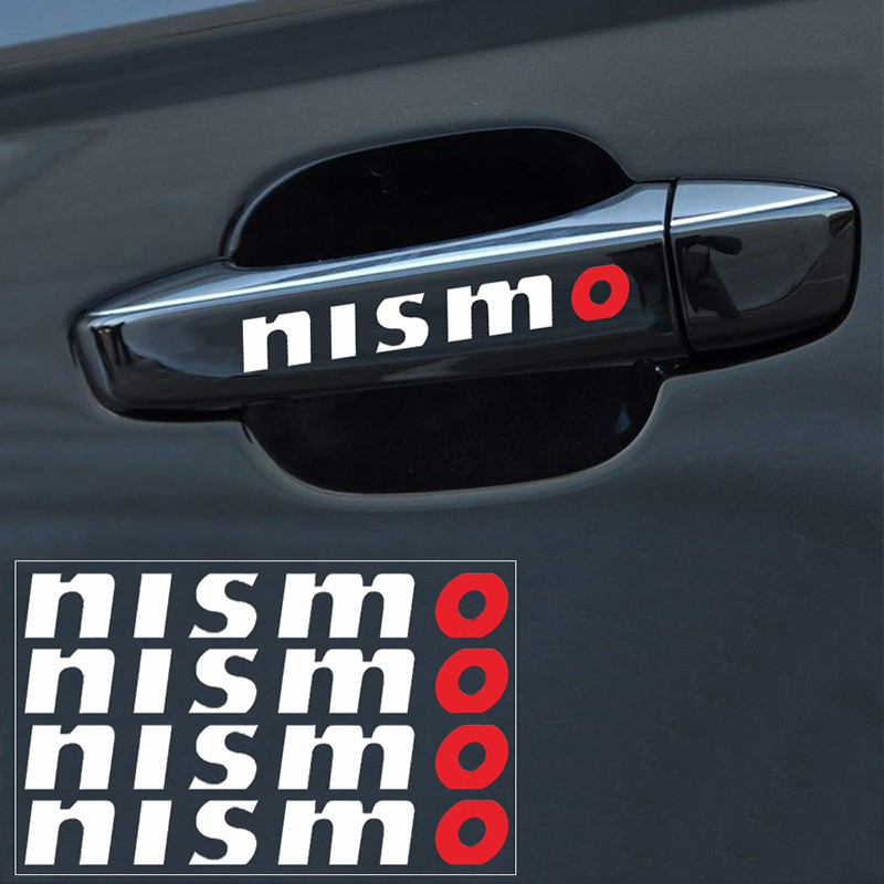 Bộ 4 Miếng Dán Trong Suốt Chống Va Chạm Cho Cửa Xe Hơi Nissan Nismo Livina Sunny Xterra Leaf Murano Tiida