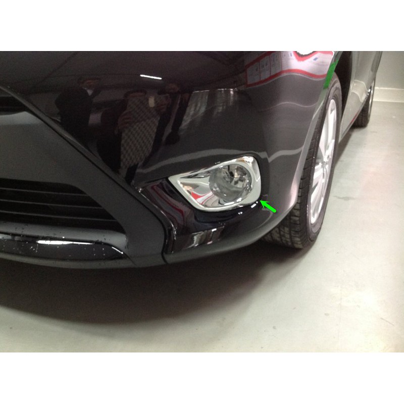 Bộ 2 Ốp đèn gầm trước vios 2014-2018