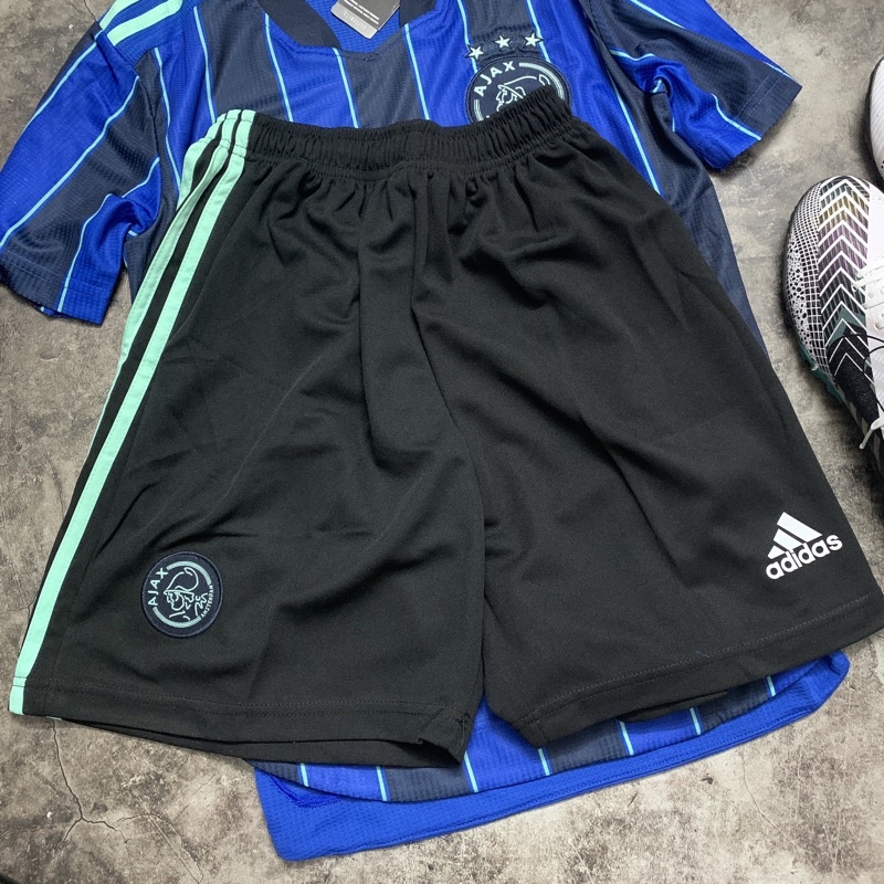 Áo Ajax Amsterdam màu xanh - đen mẫu mới 2021- 2022 sân khách