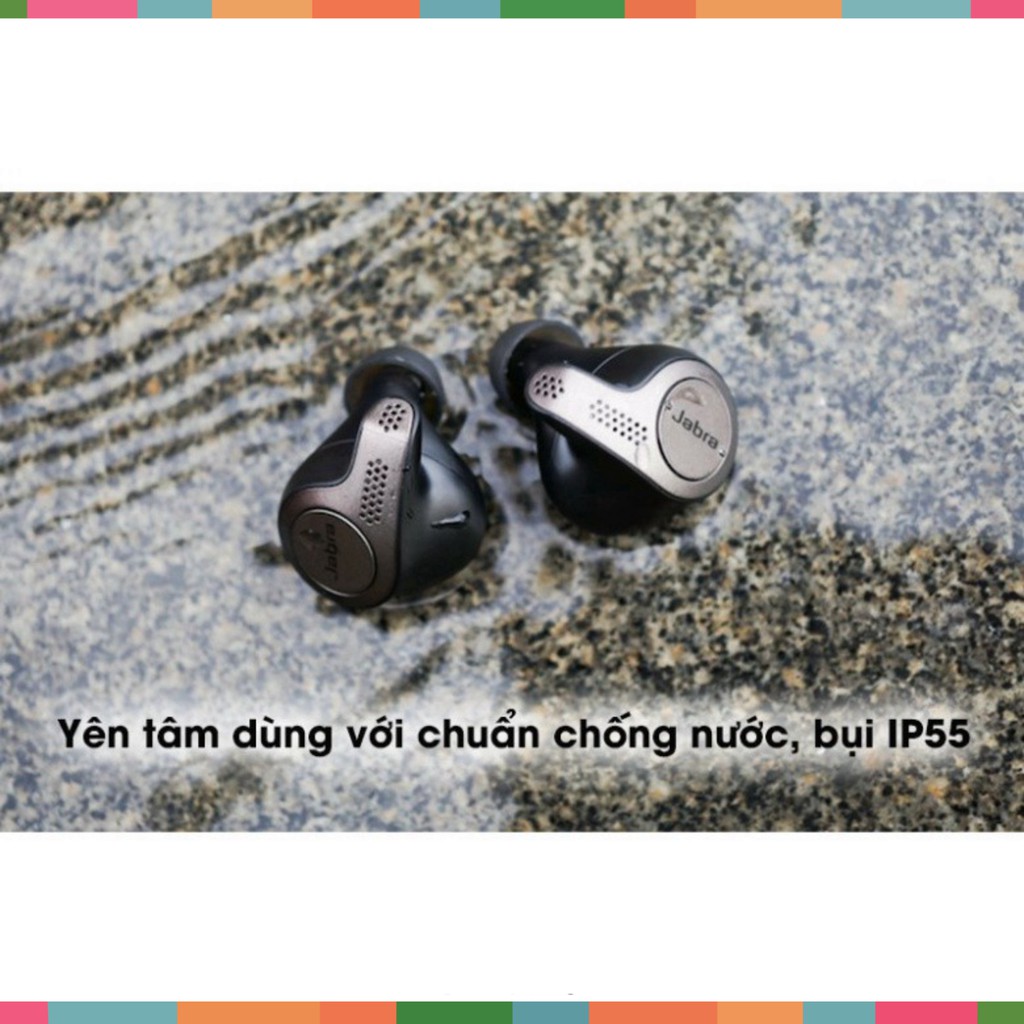 GIÁ BẤT DIỆT Tai Nghe Bluetooth Jabra Elite 65t Titanium Black True Wireless Earbuds GIÁ BẤT DIỆT