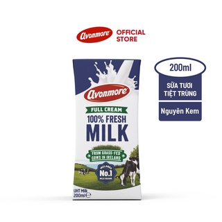 Sữa Tươi Tiệt Trùng Avonmore nguyên kem 200ml - 1 hộp