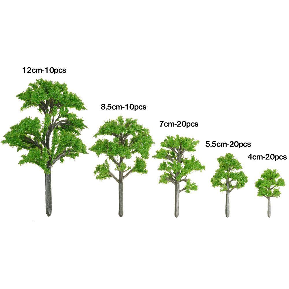 Set 10 / 20 Mô Hình Cây Banyan 4 / 7 / 5.5 / 8.5 / 12cm Trang Trí Tiểu Cảnh