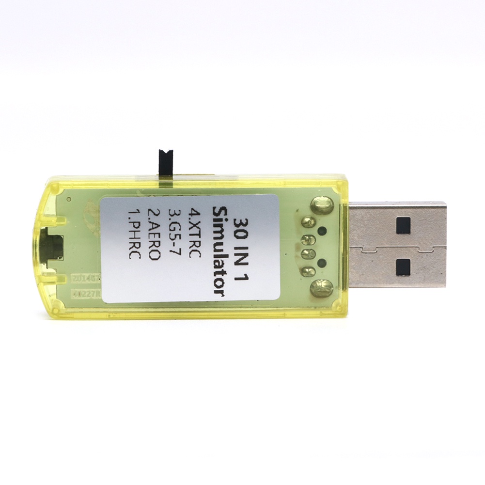 Máy Bay Điều Khiển Từ Xa 30 Trong 1 Cổng USB Kèm Dây Cáp Cho G7 Phoenix 5.0 Aerofly VRC FPV