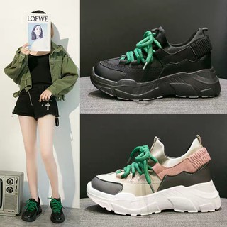 giày thể thao nữ🍒Yến Yến Sport🍒giày sneaker nữ cổ chun dây to A30