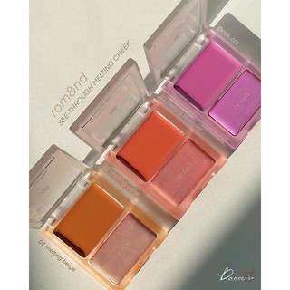 [NEW] Phấn má rom&nd SEE-THROUGH MELTING CHEEK
