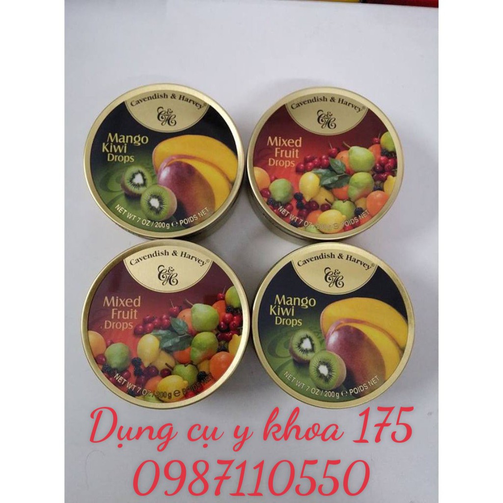 Kẹo trái cây Mixed Fruit Drops