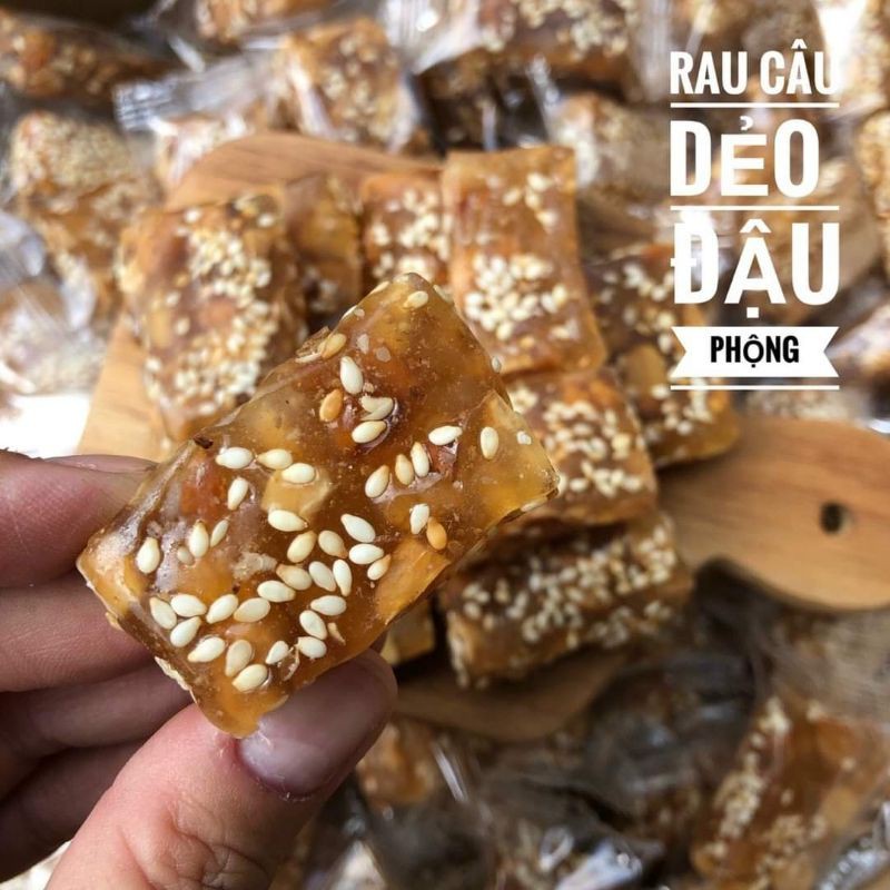 Thạch Rau Câu Mè Đậu Phộng