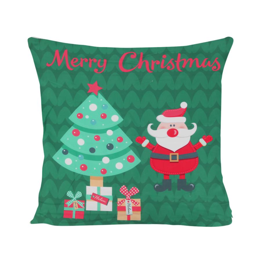 Vỏ Áo Gối Phong Cách Họa Tiết Giáng Sinh 45x45cm