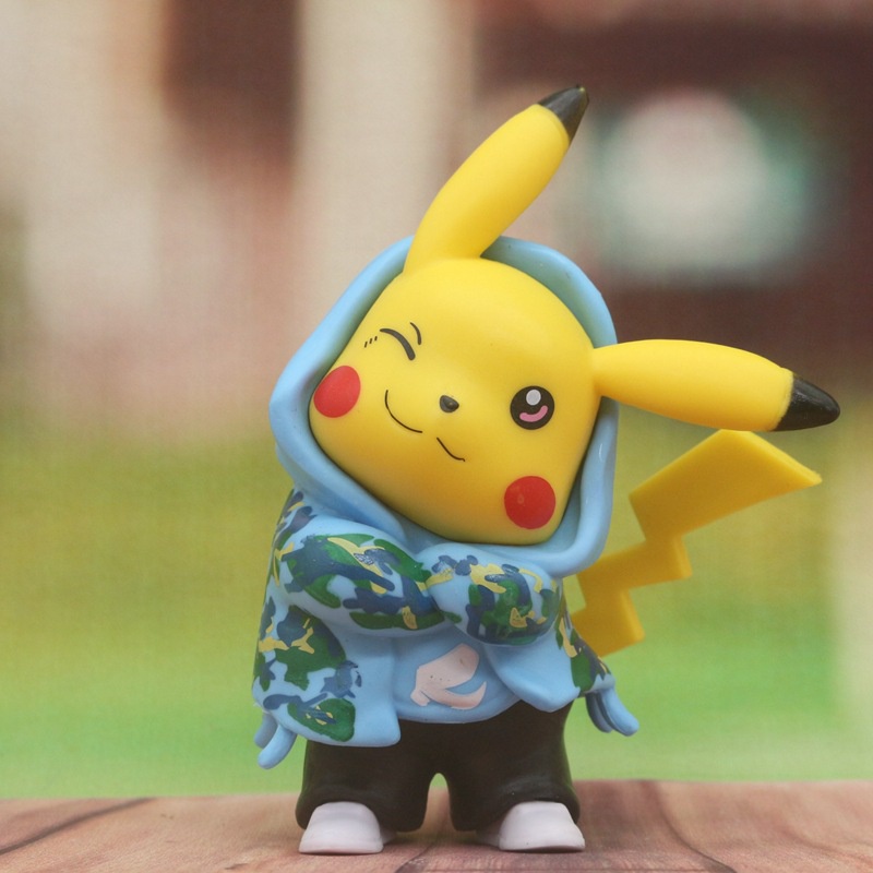 Mô hình Pikachu nháy mắt dễ thương