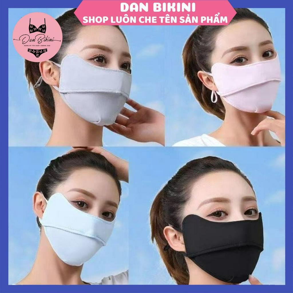 Khẩu trang chống tia UV, khẩu trang chống nắng UPF 50+ - Unisex nam nữ đều thích hợp