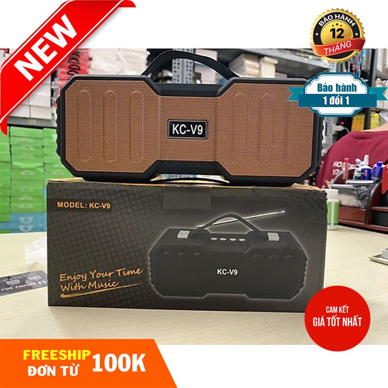 (Freeship) LOA BLUETOOTH KC-V9