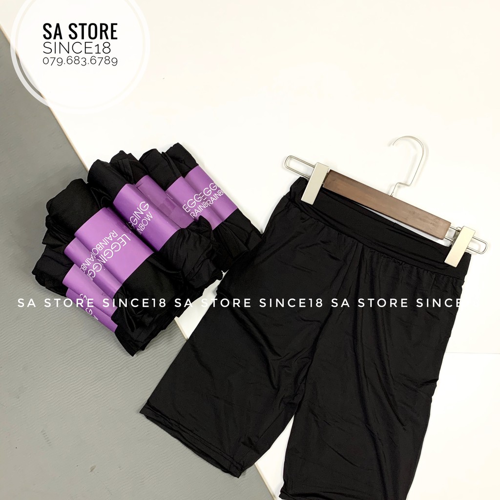 Quần Legging Lửng Thái Nữ Nâng Mông Cạp Cao Siêu Co Giãn Quần Legging Ngố Đùi | BigBuy360 - bigbuy360.vn