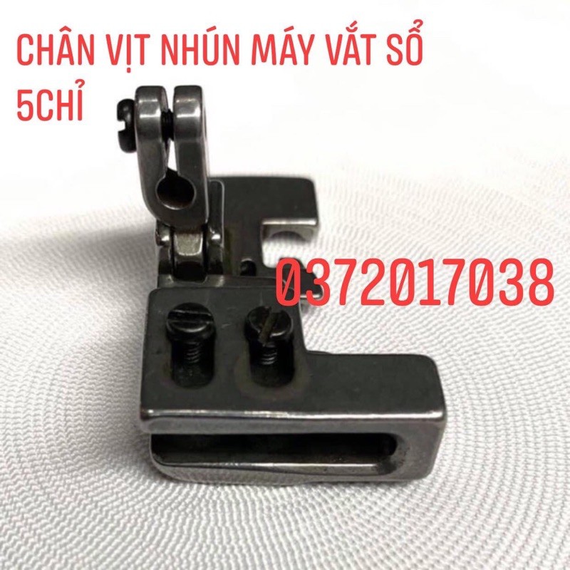 chân vịt nhún 2 lớp  máy vắt sổ 5chỉ