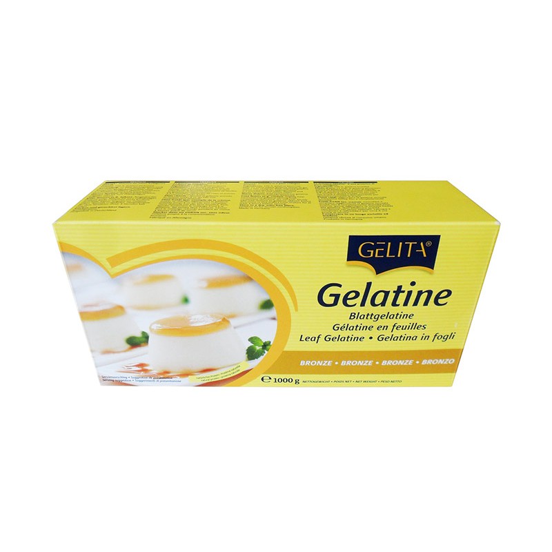 Gelatine lá Đức - set 3 lá - 10gr