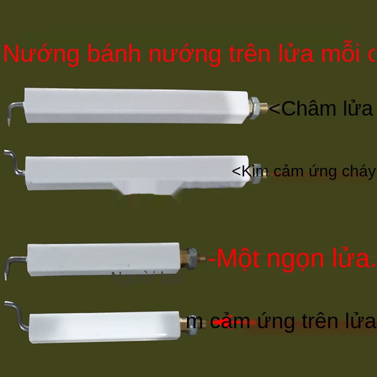 kim cảm ứng lò nướng điện, kim đánh lửa chảo nướng, kim cảm ứng lửa, máy làm bánh kếp Chốt đánh lửa, phụ kiện lò nướng b